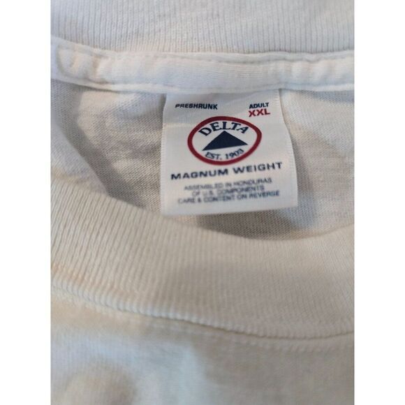 2000 vintage Tripens Night Life Fear The Deere Graphic T-Shirt XXL Delta Cotton - Picture 5 of 6